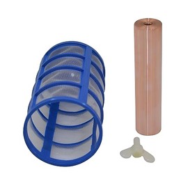 sunsest Copper Anode Replacement, Diameter 0.97inch, Thicknest Copper Replacement, 4.32 x 0.97 inch, for Solar Pool Ionizer,Solar Chlorine,for Most Brand,Threaded M6