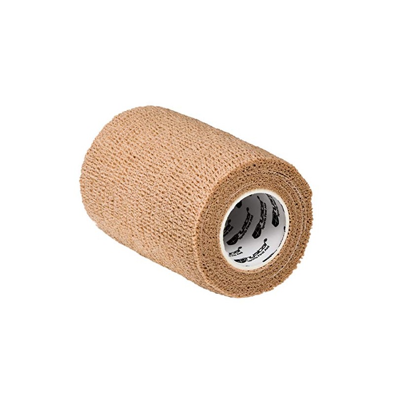 Cohesive Bandage, Tan/Beige (7.5cm x 4.5m 6 Pack)