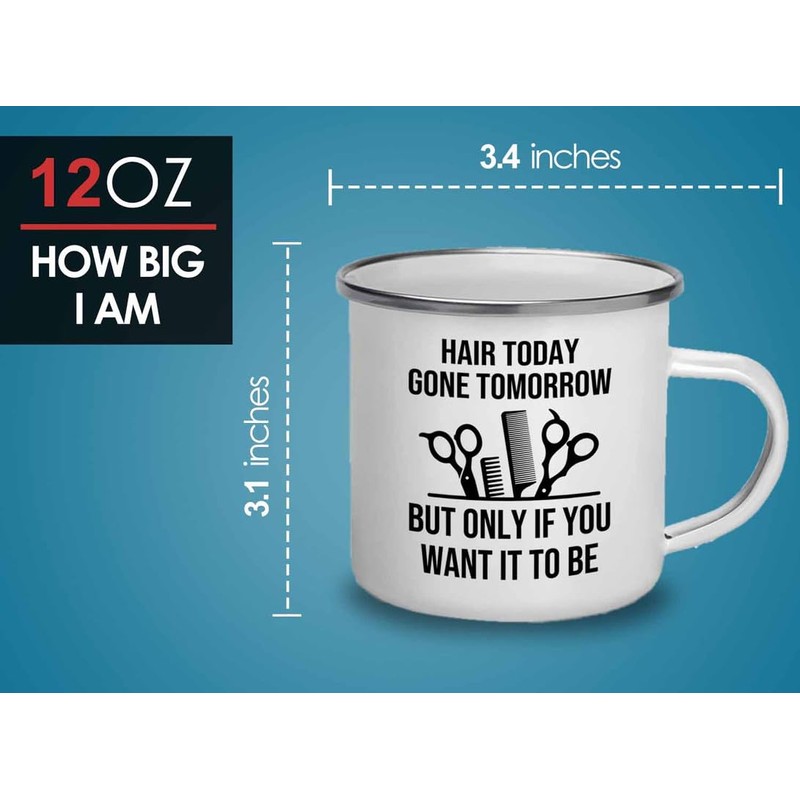 Flairy Land Hair Stylist Camper Mug 12oz - Hair Today