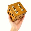 Logica Puzzles Art. Dice Secret Box - Wooden Brain Teaser