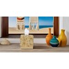Hymmah Modern Square Tissue Box Cover Holder,Bathroom Accessories Decor Unique