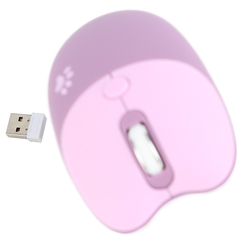 Wireless Mouse BT5.1 Or 2.4GHz Silent Click Adjustable DPI Auto