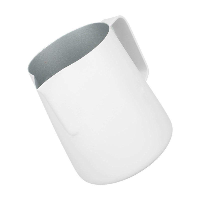 Milk Frothing Pitcher Stainless Steel 380ml Pointed Spout Milk Froth