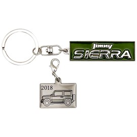 Zuloku Jimny Sierra (JB74) Emblem Metal Keychain