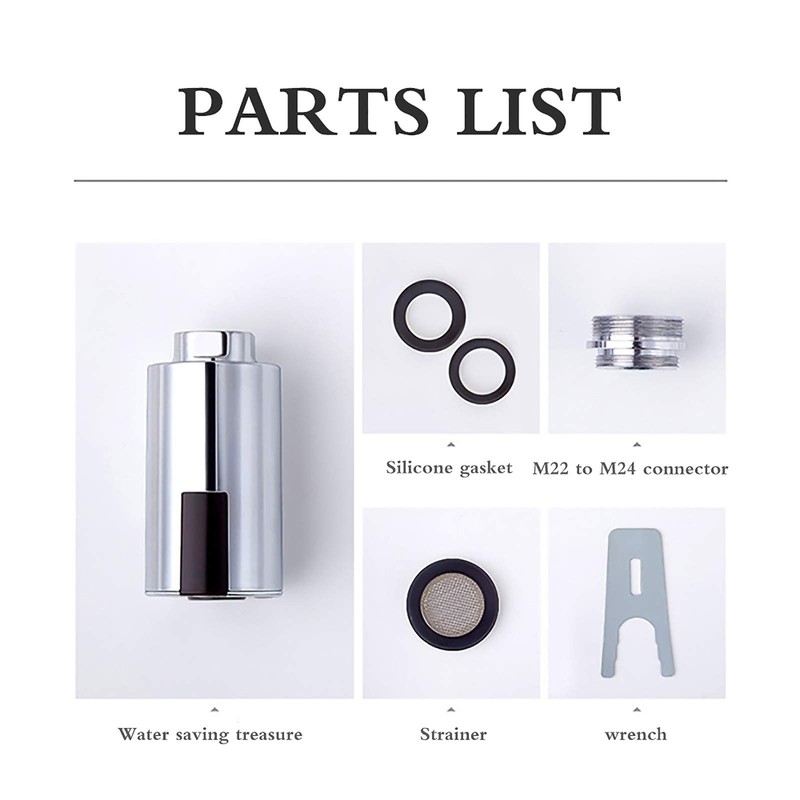 SS SUNSBELL Touchless Faucet Adapter, Touchless Bathroom Faucet with Automatic