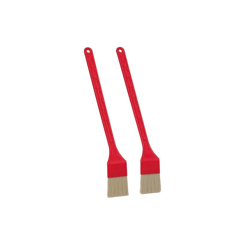 Vikan 30024 Toaster Brush, 2 pcs, 16", Red