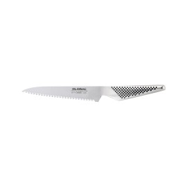 Global 6" Serrated Utility Scallop Knife,Kitchen & Steak Knives