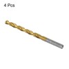 uxcell High Speed Steel Straight Shank Twist Drill Bit Fully