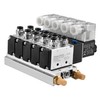 Heschen Electrical Pneumatic 5 Solenoid Valve 4V210-08 DC24V PT1/4 5