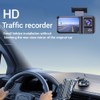 Dash Cam Front and Rear with 64GB Card,4K Car Dash