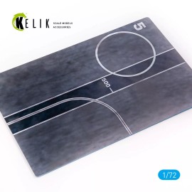 Reskit 1/72 Reskit KS72030 HMS Hermes R12 (1982) - Base - Acrylic 3 mm (280 x 180 mm)