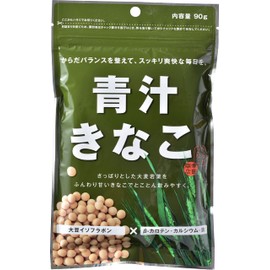 【Ibaraki Industry Award Winning Company】 Kouda Shoten Green Juice with Kinako 90g×4 bags Hokkaido Soybeans Plus Barley Young Leaf for a Refreshing Taste Suitable for Cooking and Drinking Directly