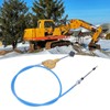 Throttle Control Line, 2m Throttle Cable Universal Excavator Throttle Cable