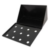 Smoker Box Black V Shape Stainless Steel Anti Stick Large