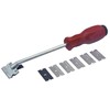 Lisle 52000 Razor Blade Scraper,Red