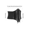 Women's Lace-up Corset 2 Pieces Steampunk Corset Belt Retro Wide