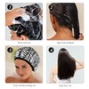 4Pcs Shower Caps For Women, Waterproof Shower Caps, Hair Care