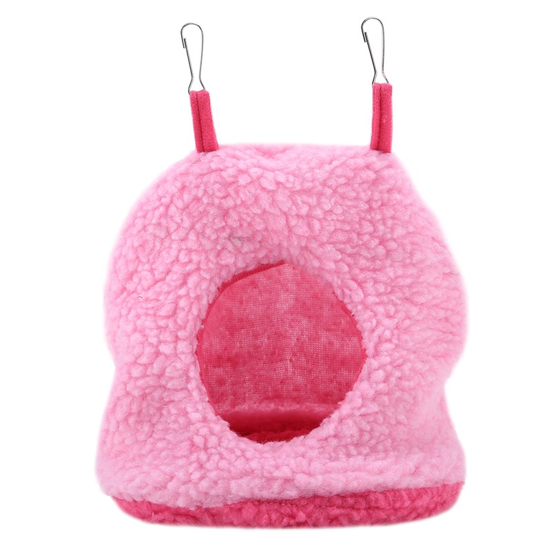 Parrot Nest Berber Fleece Warm Plush Hammock Hanging Swing Bed