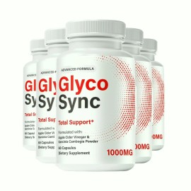 Glycosync 5-Pack Glyco Sync Capsules – GlycoSync Sugar Optimizer Pills - 300 Capsules