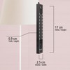 Lantelme Set of 2 Garden Thermometer Set Weatherproof Plastic 18