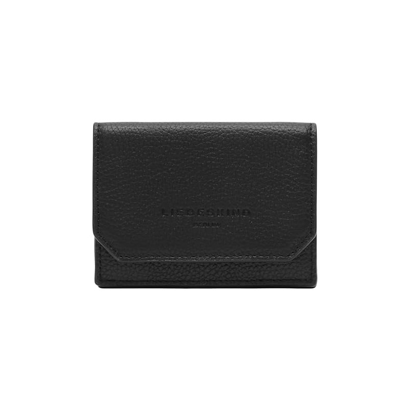 407-Purse M -LORA SMALL PEBBLE-black