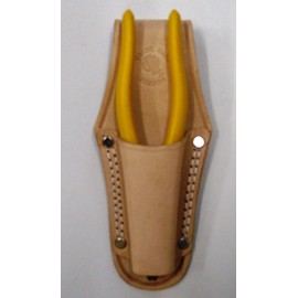 Kozuchi SP-21 Nume Leather Pliers Holder for 8 inches, 1 Piece, Double Sewing, Embossed