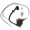 Ignition Coil Module With Spark Plug For Zenoah/Timberpro/Lawnflite Chainsaw Replacement
