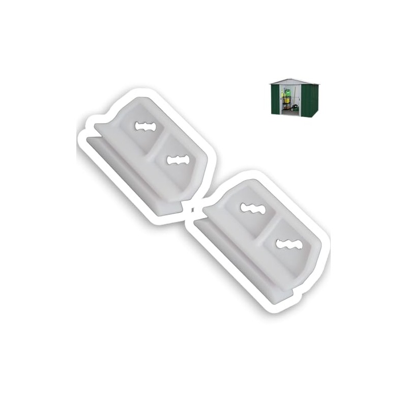 DIY Best Buy Replacement Door Slides for Metal Shed -