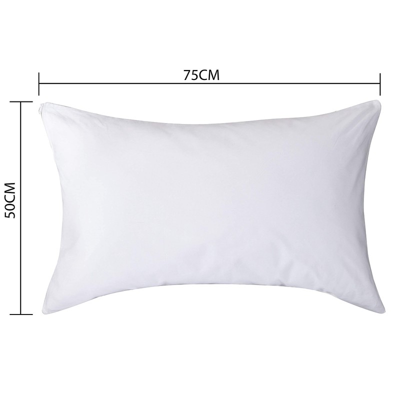 Adam Home 100% Brushed Microfiber Pillow Protectors (2 Pack, Standard