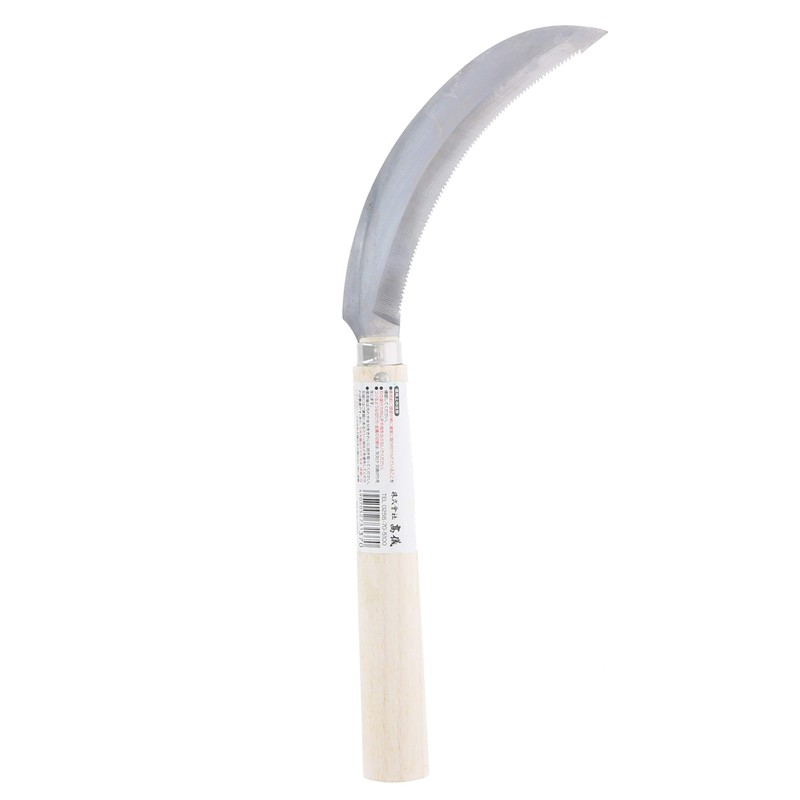 Takagi Stainless Saw Scythe, Murakuni, for Grass Cutting, Rice Harvesting,