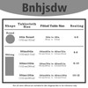 bnhjsdw Blue Outdoor Tablecloth with Umbrella Hole for Round Table,