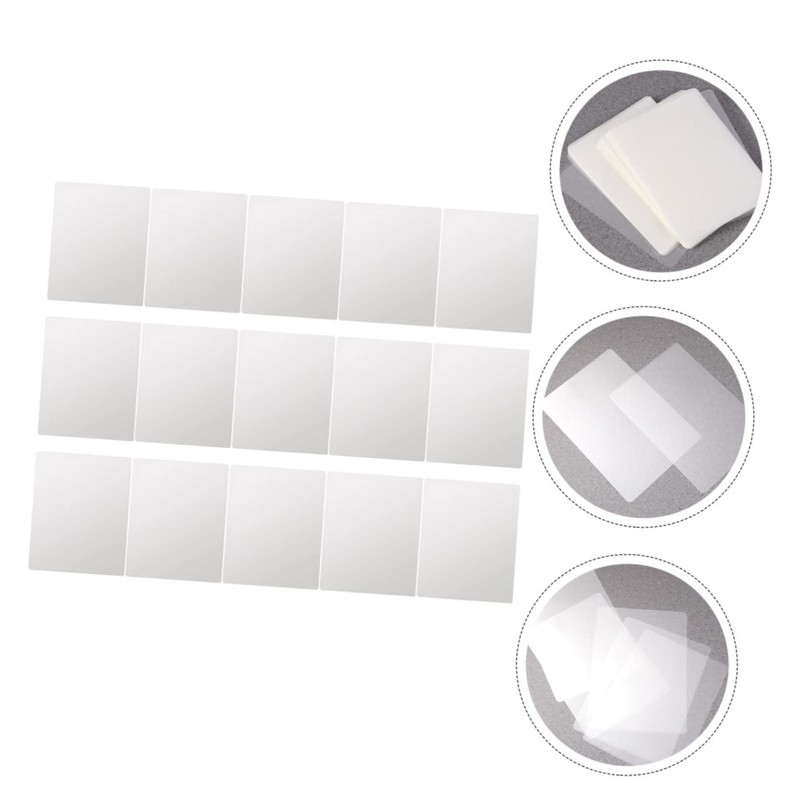 OHPHCALL 300pcs Waterproof Protective Film Laminating Sheets for Photo Paper