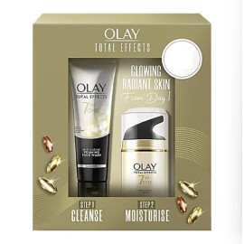 Olay Total Effects Set Day Cream Foaming Cleanser Fresh