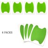 XINLIYA 4PCS Car Door Handle Protector Sticker, Universal Carbon Fiber