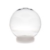 Creative Hobbies 5 Inch DIY Clear Plastic Water Globe Snow