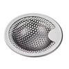 Garbage Receptor, For Unit Baths, Washbasin, Stainless Steel (Sink Garbage