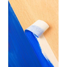 WOD MTC5 Colored Masking Tape, Black, 1/4 inch x 60 yds. Colorful Teacher Painters Tape for Fun DIY Art & Crafts, Lab Labeling, Writable & Classroom Decorations