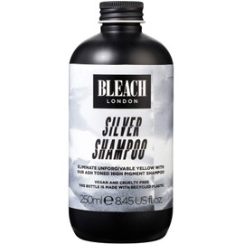 (Pack of 3) Bleach London Silver Shampoo x 250ml, White Toner Hair Kit & Silver Conditioner x 250ml