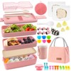 35Pcs Bento Box Japanese Lunch Box Kit Leakproof Bento Lunch