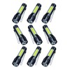 Importeek 20pz Lampara Tactica Militar Recargable Usb Led Linterna