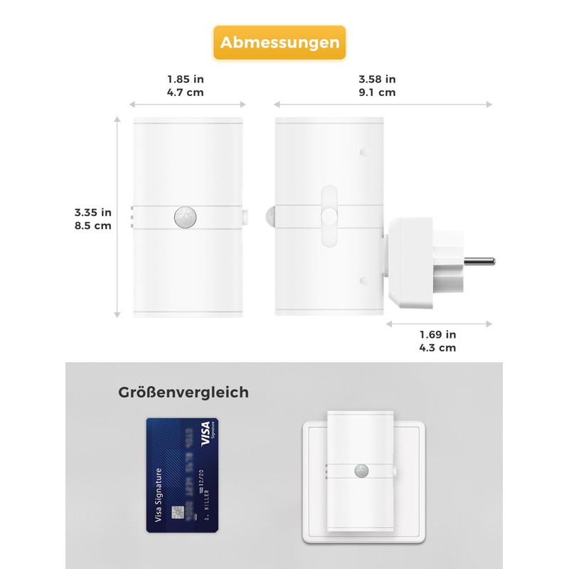 LOHAS-LED Night Light with Motion Sensor, 1 Piece, Night Light