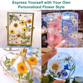 Suziko Flower Press, Professional Flower Press Kit - Flower Preservation Kit 6 Layers 6.3 x 8.3 inch Flower Pressing Kit for Adults Kids-Great Gift for Arts & Crafts Lovers