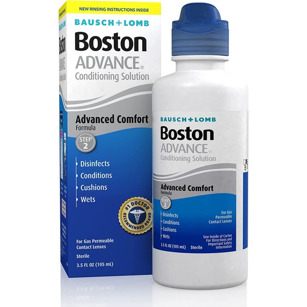 Bausch + Lomb Boston Advance Conditioning Solution - 3.5 oz, Pack of 6