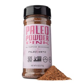 Paleo Powder All Purpose Seasoning with Himalayan Pink Salt | The Original Paleo Food Seasoning with Pure Himalayan Salt for all Paleo Diets! Certified Keto Food, Whole 30, Gluten Free