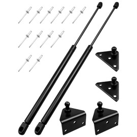 Front Hood Strut Fit for Toyota Tacoma 2016-2023, Gas Shock Lift Supports with Mounting Brackets, Hood Support Assist Kit, 2PCS