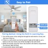 Replacement Remote for Harbor Breeze Ceiling Fan Remote Control, Compatible