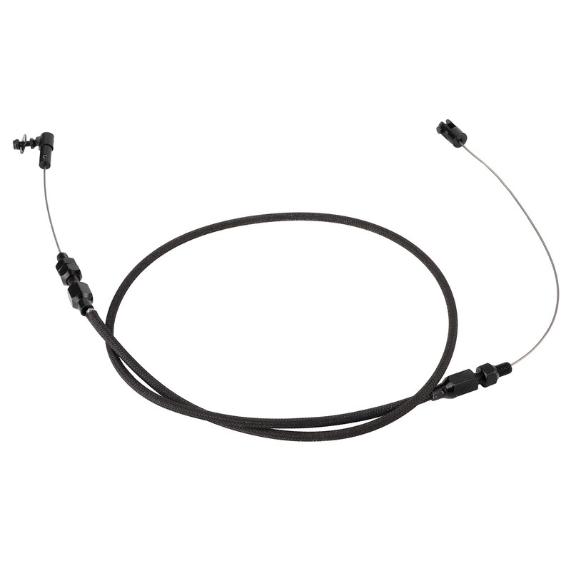 914mm/36in Stainless Steel Throttle Cable Replacement with Wrench AF42‑1101BLK Universal