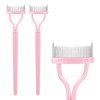 2 Pcs Eyelash Separator Tool Mascara Brushes Eyelash Comb Separator