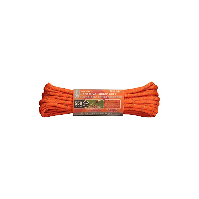 SOL Unisex 0140-1730 Tinder Cord, Orange, 30 ft UK