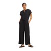 TOM TAILOR Women's Linen Jumpsuit, 14482 - Deep Black